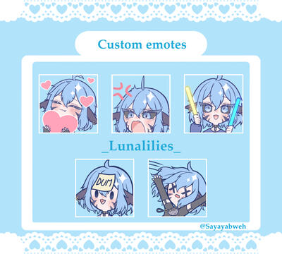 emote bundle x5 $40