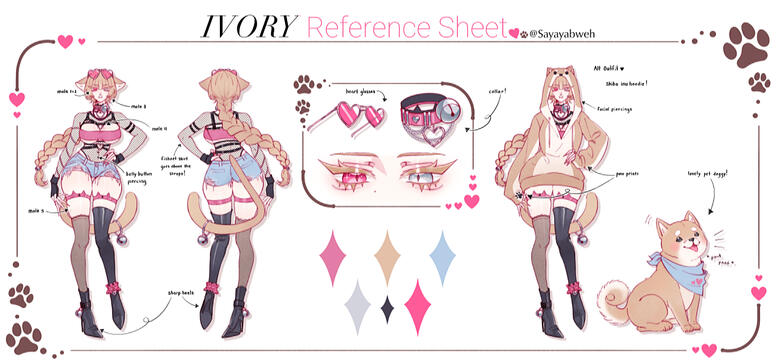 reference sheet